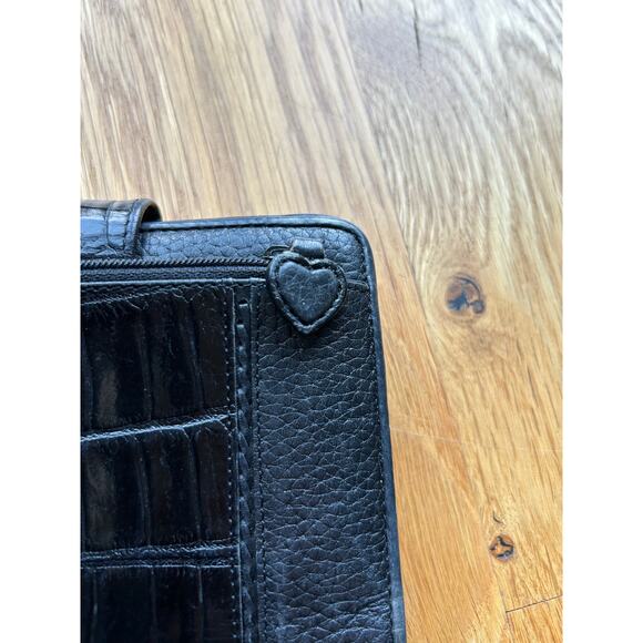 Brighton Black Leather Wallet - Picture 6 of 7